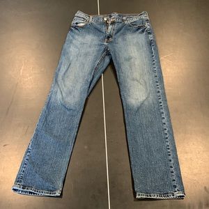Arizona Jean, Men’s Blue Jeans, Flex Slim Straight, 33x32